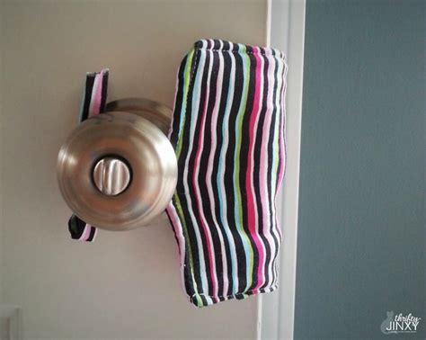 Make This Easy DIY Door Silencer - Keep the House Quiet! - Thrifty Jinxy