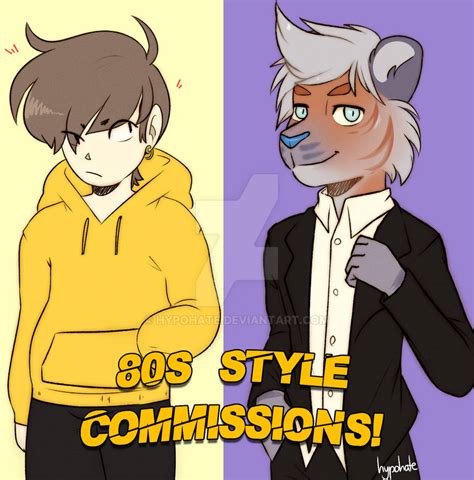 80s anime style commissions! by Hypohate on DeviantArt