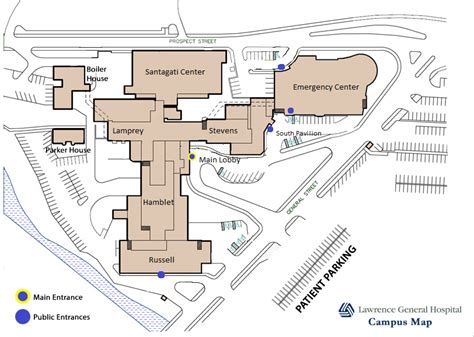 Directions & Parking | Lawrence General Hospital