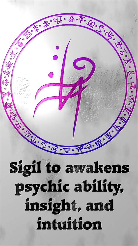 Wolf Of Antimony Occultism — Sigil to awakens psychic ability, insight ...