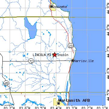 Lincoln, Michigan (MI) ~ population data, races, housing & economy