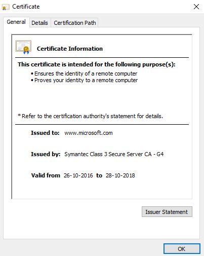 How to view and check Security Certificates in Chrome browser