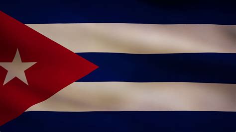 Cuba Waving Flag Background Stock Footage SBV-347633762 - Storyblocks