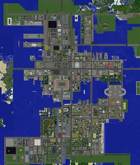 Greenfield, Modern Minecraft City Map | WORDPUNCHER'S VIDEO GAME EXPERIENCE