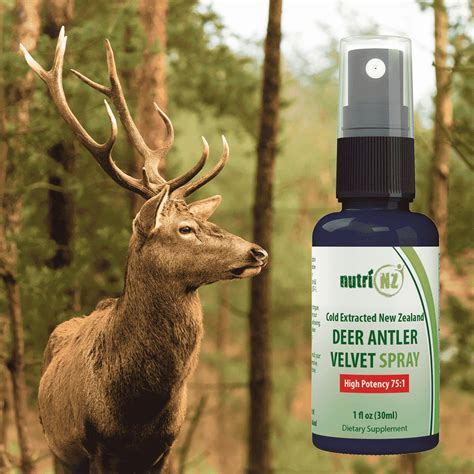 Deer Antler Velvet Spray - NutriNZ