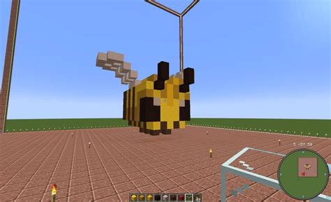 Better Bee Statue !!SCHEMATIC!! Minecraft Map