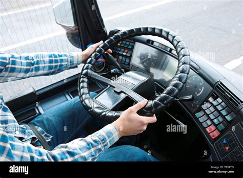 Bus steering wheel hi-res stock photography and images - Alamy