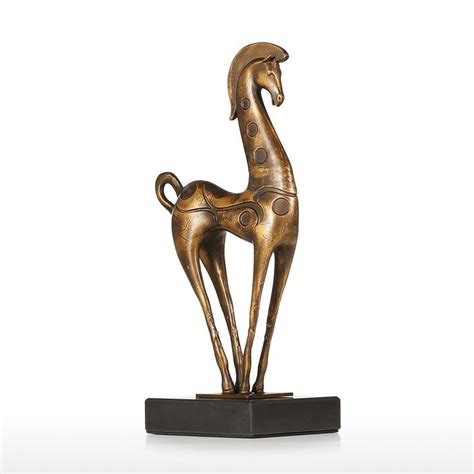 Gold Horse Statue Home Decor & Gifts For Horse Lovers | Horse sculpture, Gifts for horse lovers ...