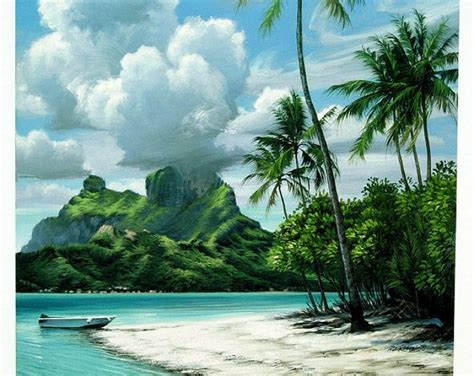 Tahiti Paradise & Tropical Surf - Island Collection - Fine Art by Phil Roberts | Surf art ...