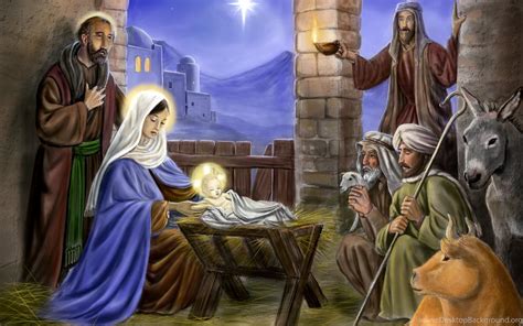 Nativity Scene Wallpaper (44+ images)