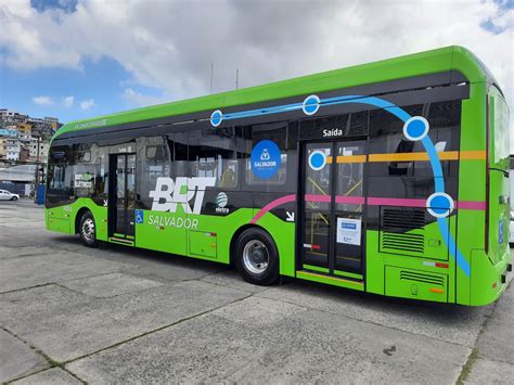 Salvador recebe amanhã, 30, o primeiro ônibus elétrico 100% brasileiro da Eletra – Eletra