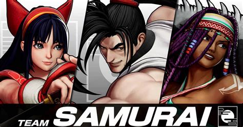 KOF XV Brings Haohmaru, Nakoruru, and Darli Dagger Together as Team Samurai; Available on October 4