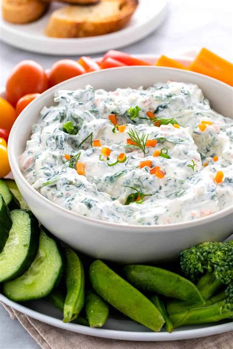 Easy Spinach Dip Recipe - Jessica Gavin