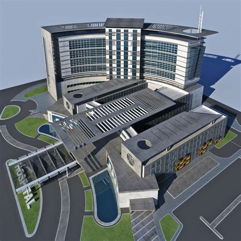 Modern Hospital Buildings