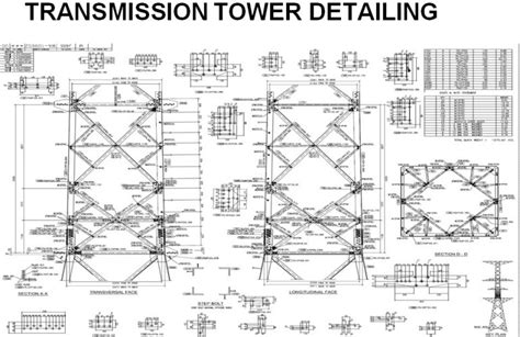 Transmission Tower Detailing – EmkayEngg.com