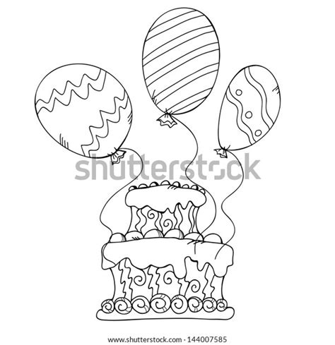 Children Birthday Party Clip Art Black White: Over 408 Royalty-Free Licensable Stock Vectors ...