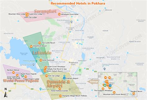 Pokhara Maps | Pokhara Nepal Map