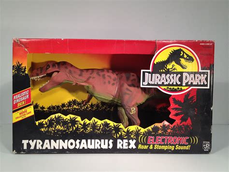 T Rex Toy from Jurassic Park - This movie had amazing effects for it's ...