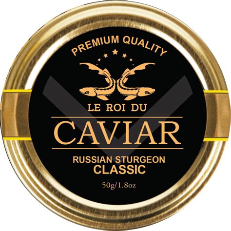 Caviar Russian Sturgeon Malossol 10g (Metal pack) - Caviar, Metal pack ...