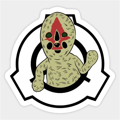 SCP 173 - Scp Foundation - Sticker | TeePublic