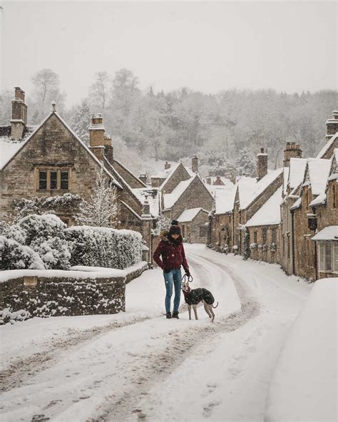 Winter Wonderland in the Cotswolds: English Villages covered in snow ...