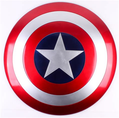 Full-Size All Metal 24" Replica Captain America Shield | Pristine Auction