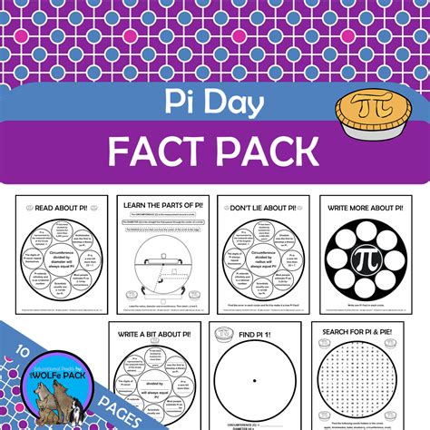 Pi Day Fact Pack - The WOLFe Pack