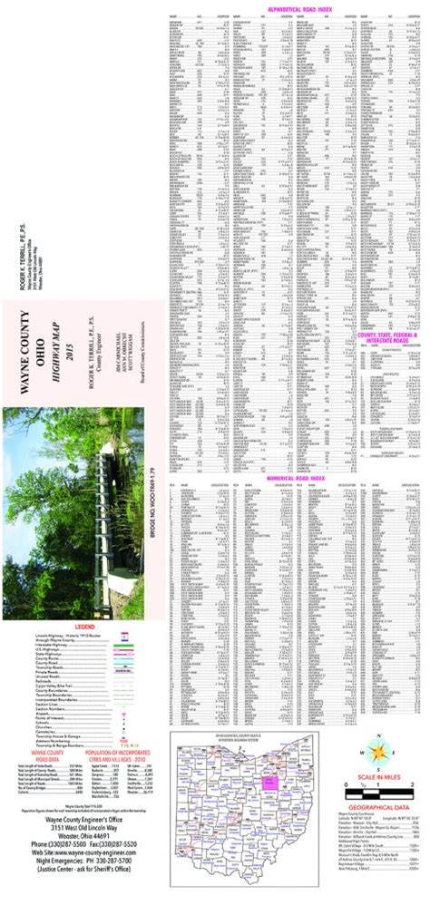 County Map – Wayne County Engineer's Office