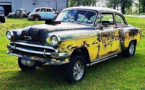 427 Tunnel Ram! 1954 Chevy Rat Rod Gasser | Barn Finds