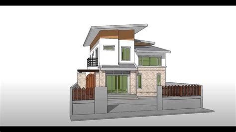 Top Concept SketchUp House Design Samples