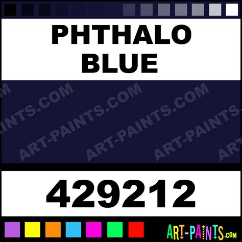 Phthalo Blue Artist Oil Paints - 429212 - Phthalo Blue Paint, Phthalo Blue Color, Permalba ...