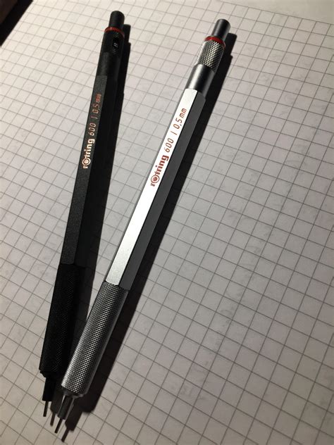 Rotring 600 Black and Silver : mechanicalpencils