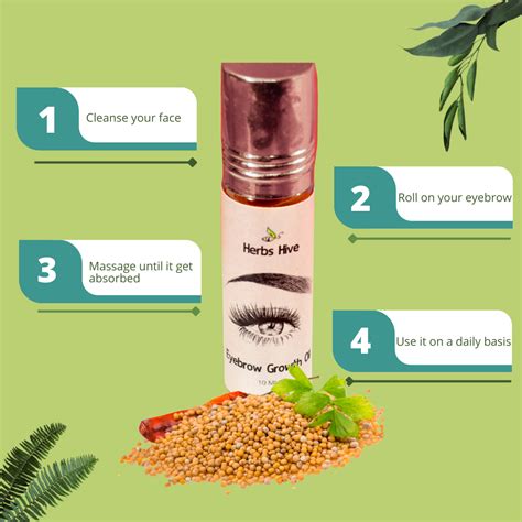 Eyebrow Growth Oil – Herbs Hive