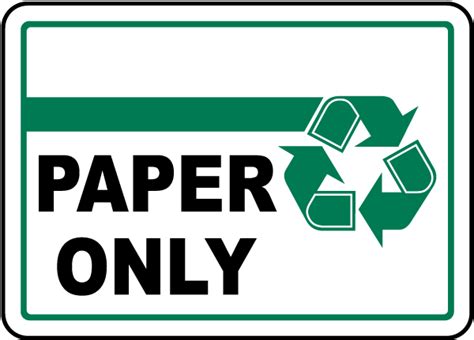 Paper Only Sign - Claim Your 10% Discount