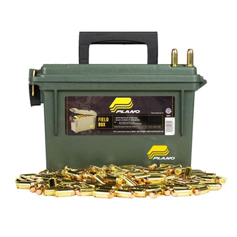 AAC .40 S&W Ammo 180 Grain RNFP 300rd With Plano .30 Cal Ammo Can ...