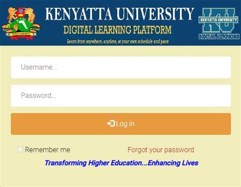 KU Kusoma LMS Portal - Login | kusoma.ku.ac.ke