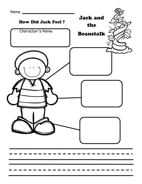 Jack and the Beanstalk Worksheets for Kids | 101 Activity