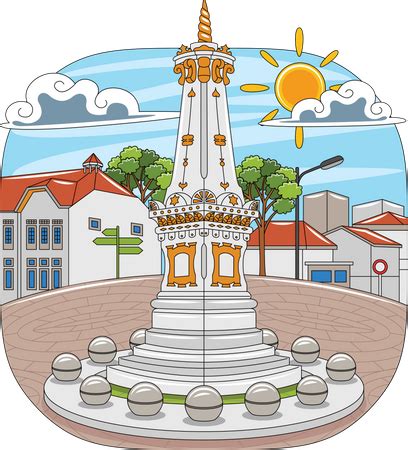 1 Tugu Jogja Illustration - Free in SVG, PNG, GIF | IconScout