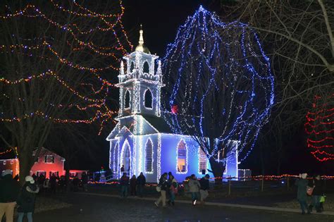 Upper Canada Village lights up for the holiday season - The Record