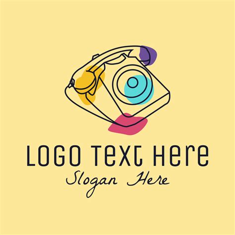 Vintage Retro Telephone Logo | BrandCrowd Logo Maker | BrandCrowd