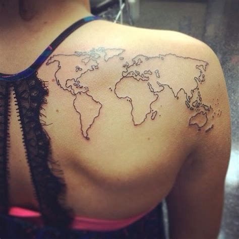 70 Awesome Map Tattoo Designs with Meaning | Art and Design