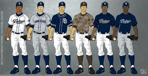 San Diego Padres 2012 Uniforms | Uniforms for the 2012 Seaso… | Flickr