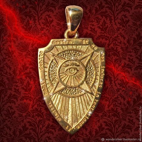 Talisman Amulet Shield of Archangel Michael gilding в интернет-магазине ...