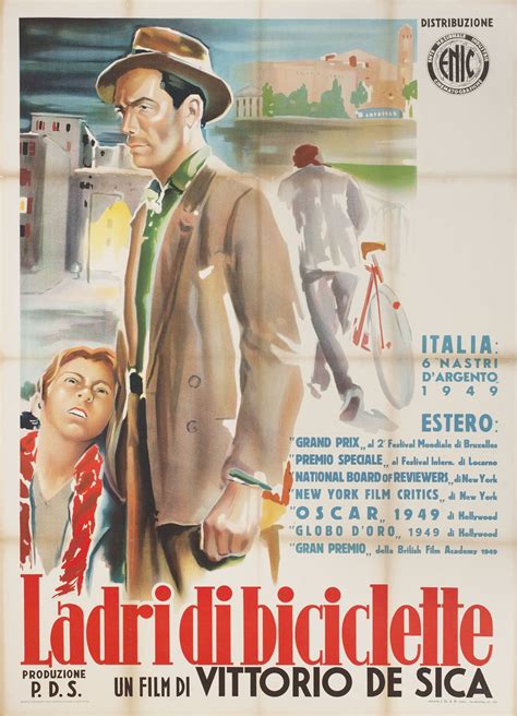 Bicycle Thieves R1952 Italian Due Fogli Poster - Posteritati Movie ...