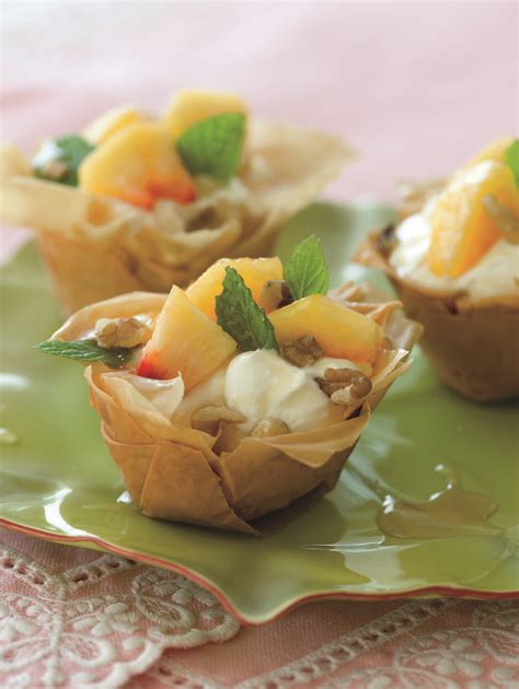 sweet phyllo cups | Honey recipes, Phyllo cups, Phyllo recipes