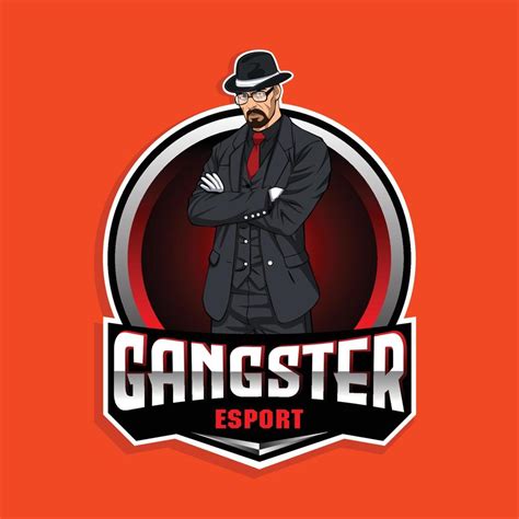 Gangster Gaming mascot logo 10755957 Vector Art at Vecteezy