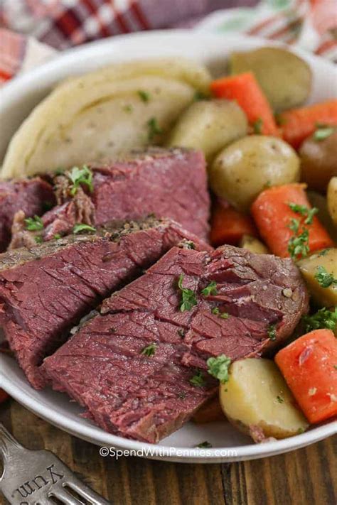 How to Cook Corned Beef (Stove Top) - Spend With Pennies