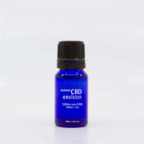 Nano CBD Emulsion - California Seed Bank