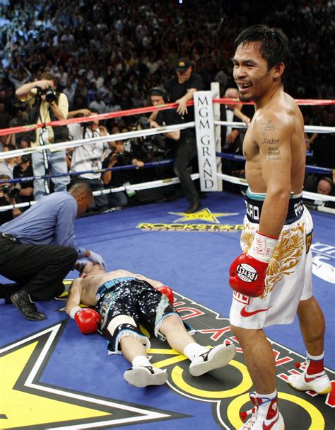 Top five Manny Pacquiao knockouts