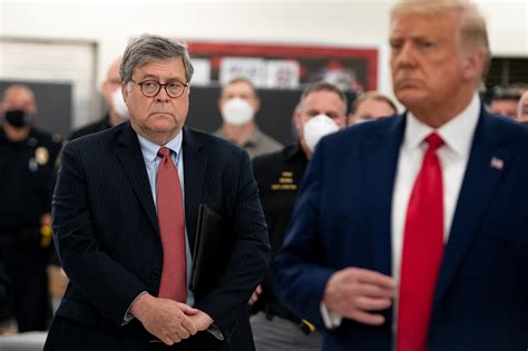 Barr Rebukes Trump as ‘Off the Rails’ in New Memoir - The New York Times